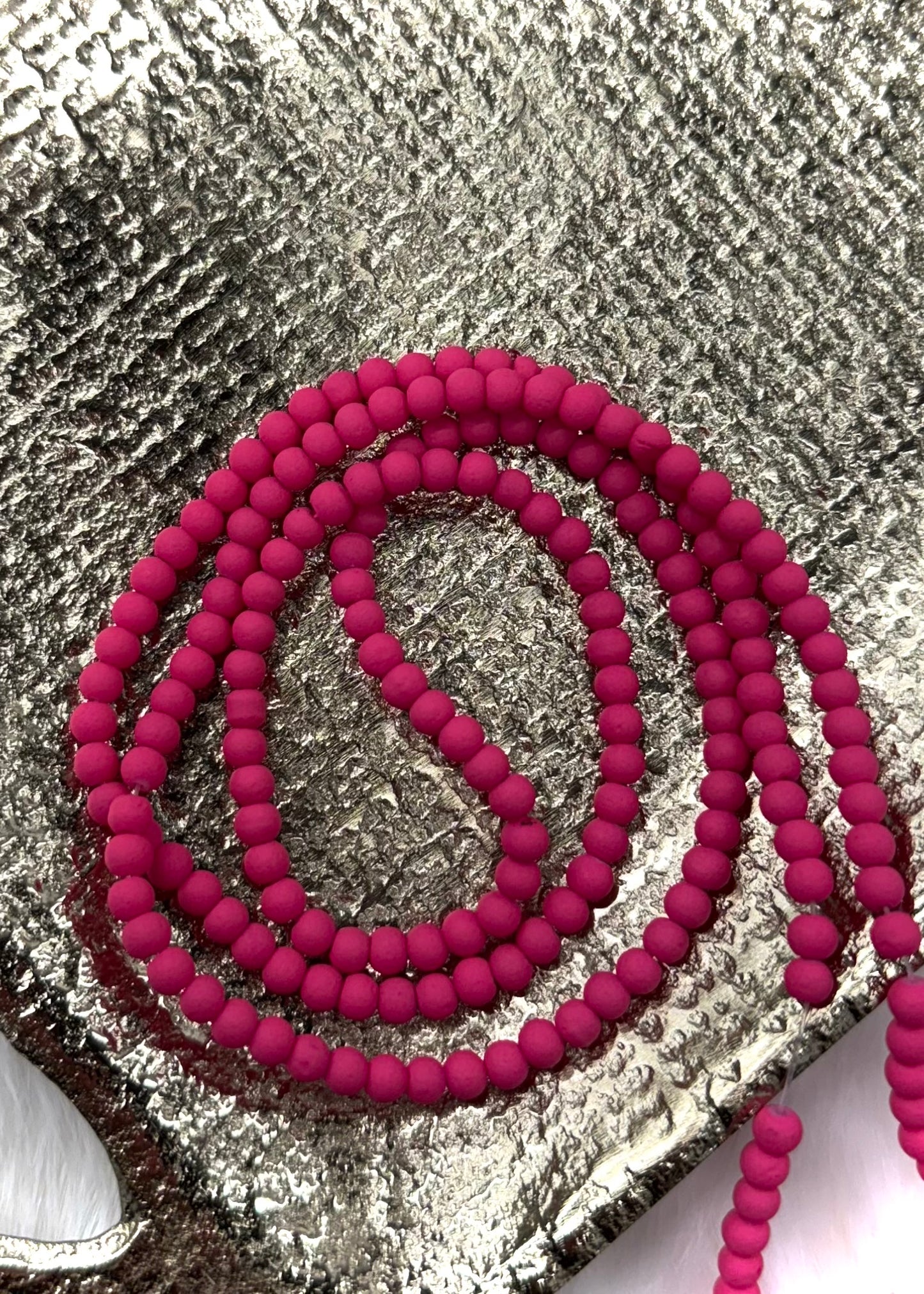 Matte Glass 4mm Beads