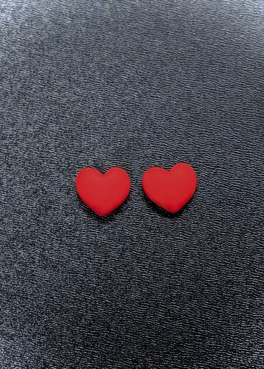 Mini Heart Cabochons