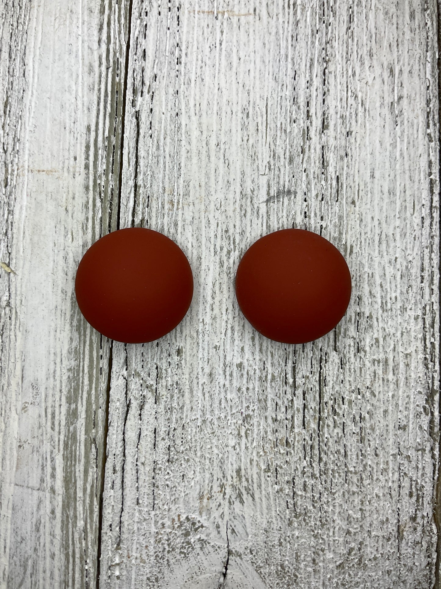 Large Circle Matte Cabochon