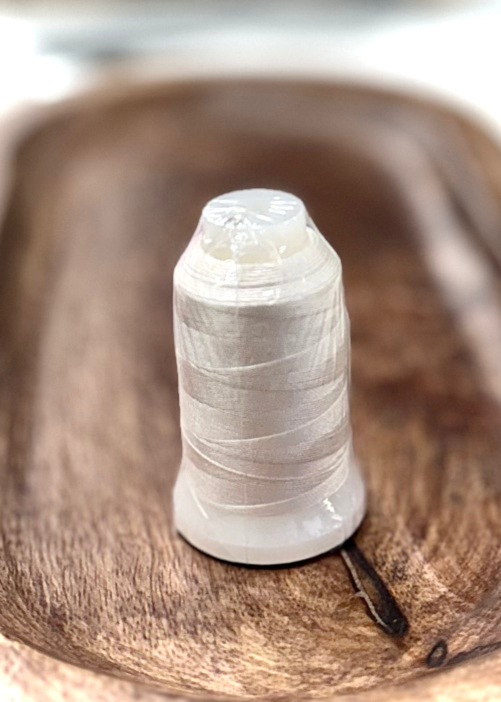 White Silk Bead Thread