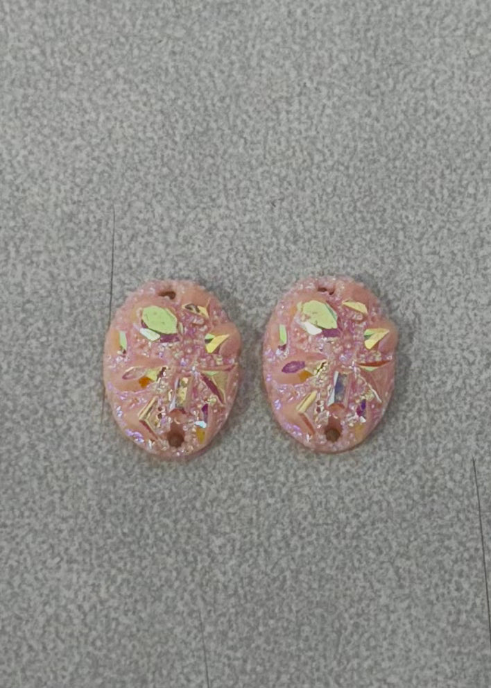 Moon Rock Gem Cabochons