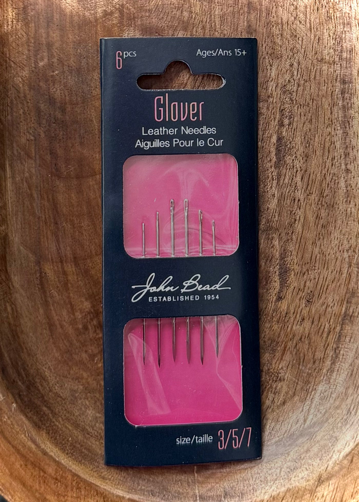 Leather Beading Needles 6PC