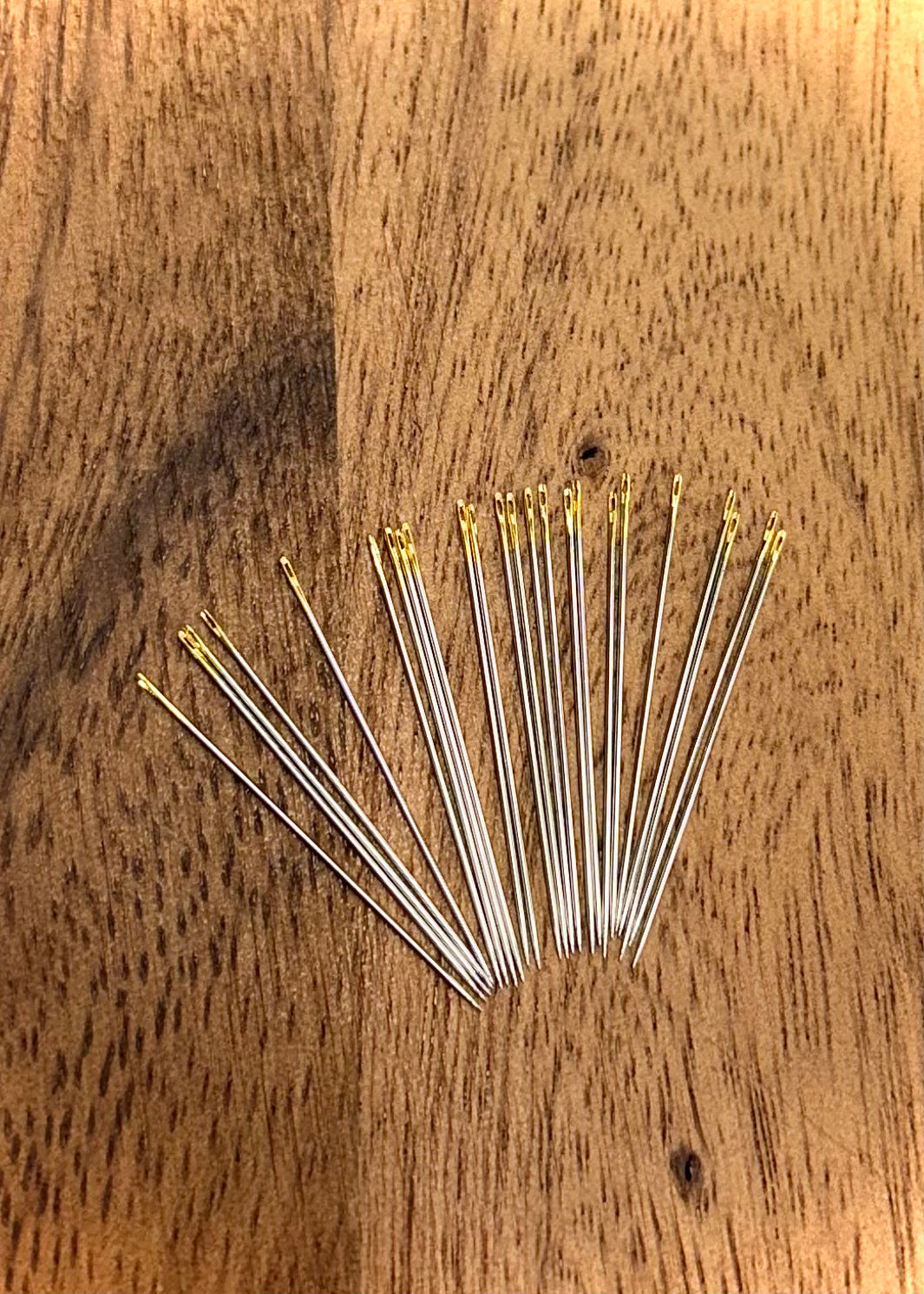Gold Eye Beading Needles Size 10