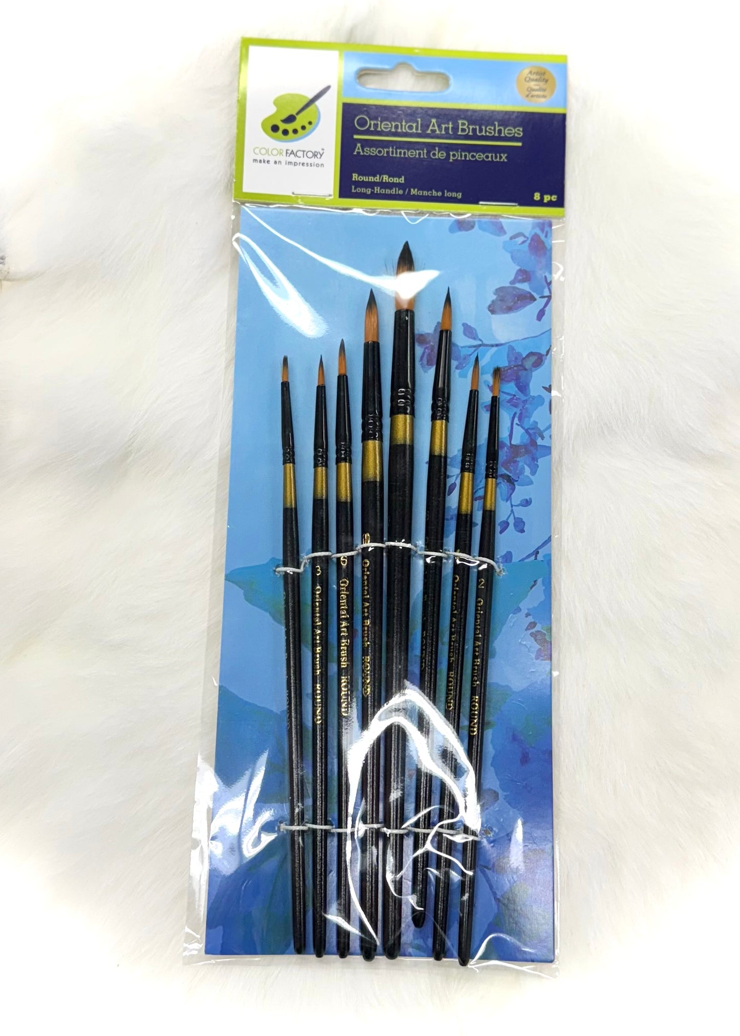 Oriental 8 Piece Brush Pack