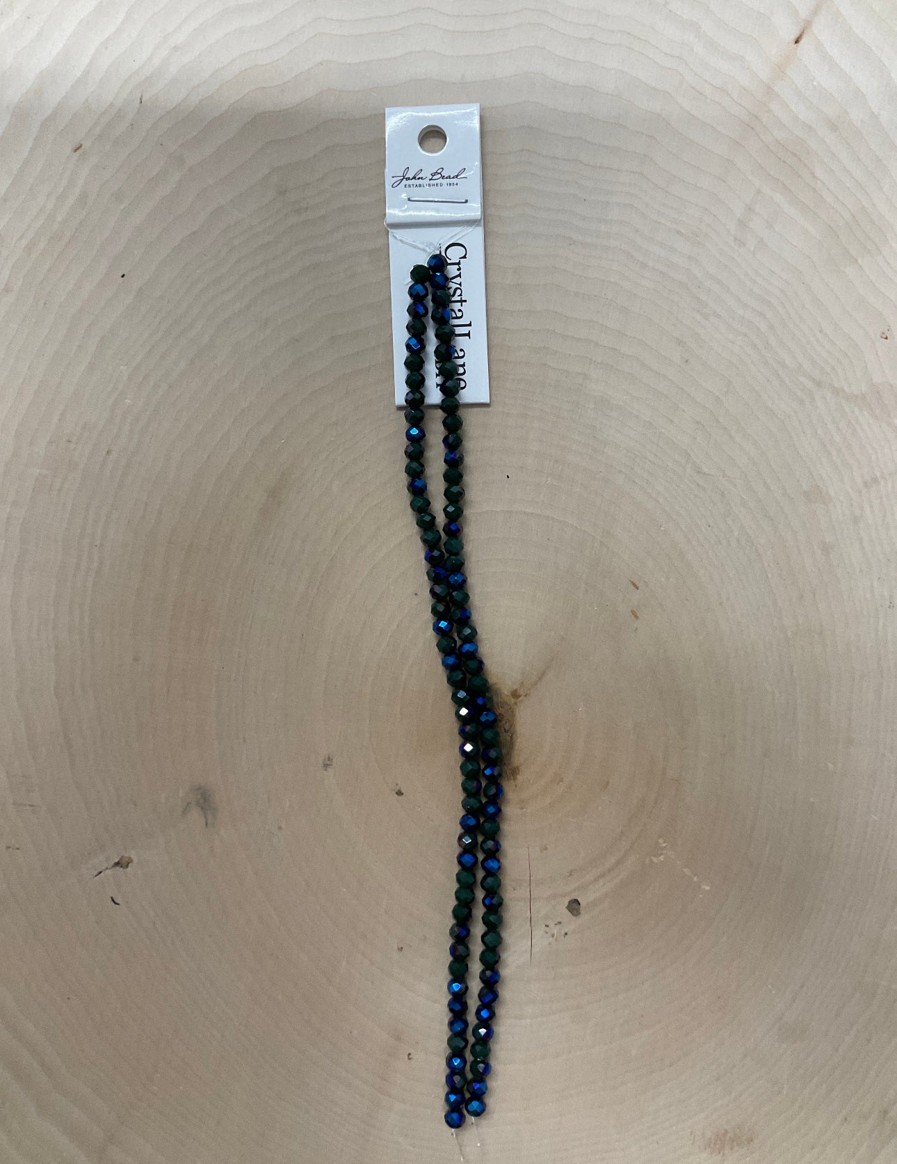 3x4mm Rondelle 2 Strands