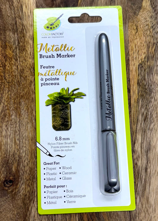Metallic Brush Marker