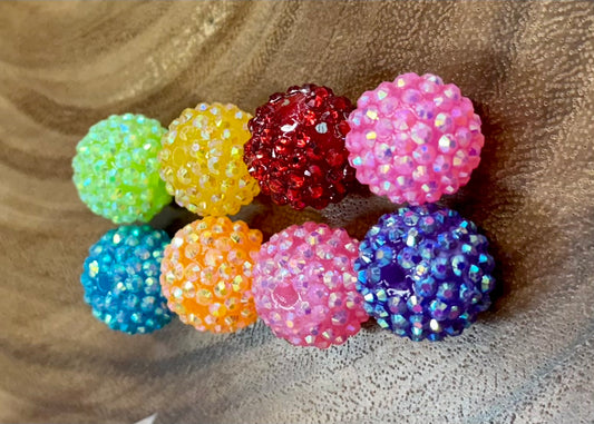 Rhinestone Balls 8PC Pack