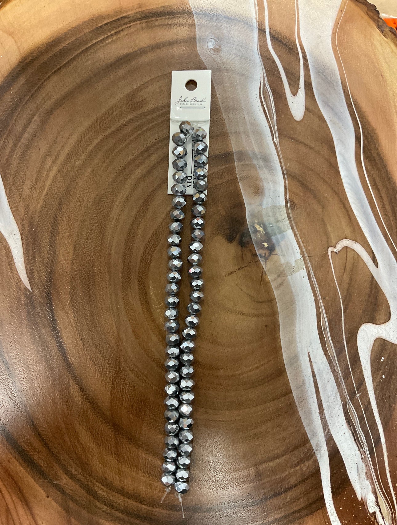 6x8mm Rondelle 2 Strands