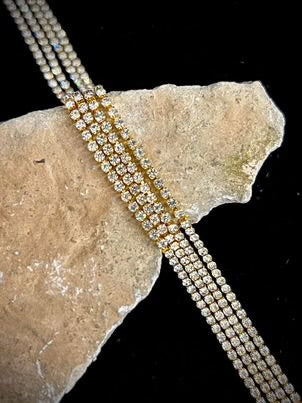 Metal Rhinestone Banding