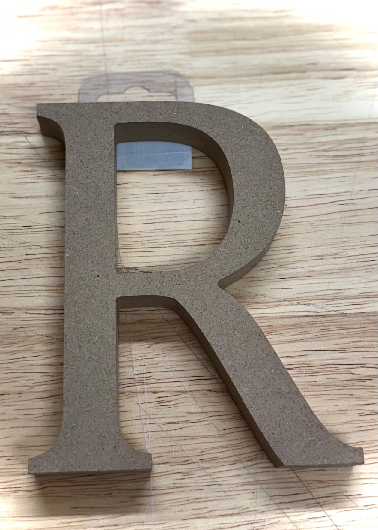 Wooden Alphabet Letters