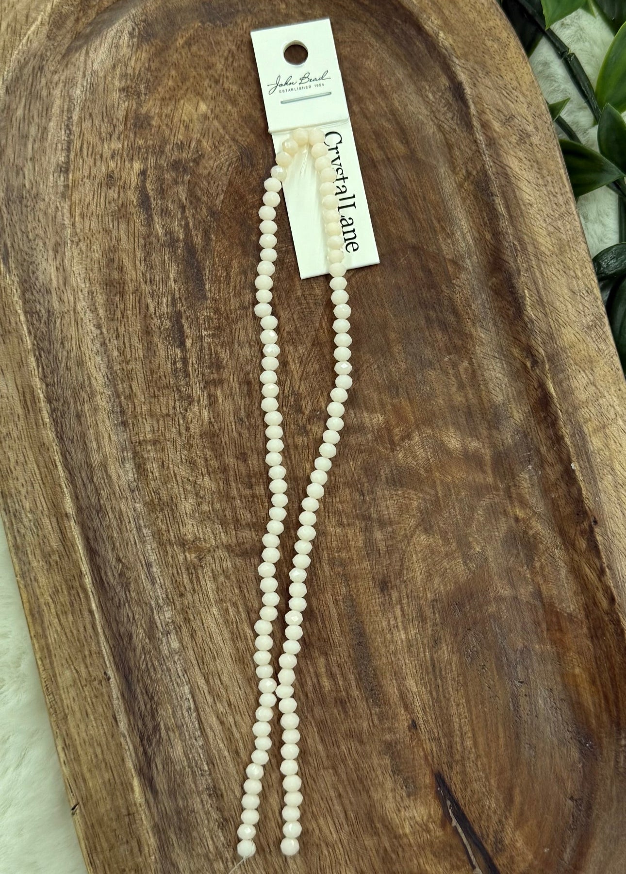 3x4mm Rondelle 2 Strands
