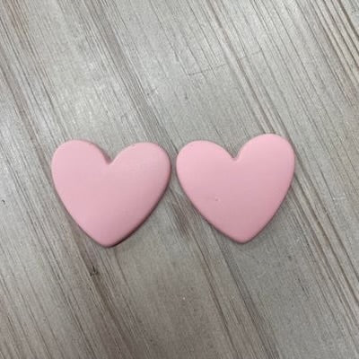 Large Heart Cabochons
