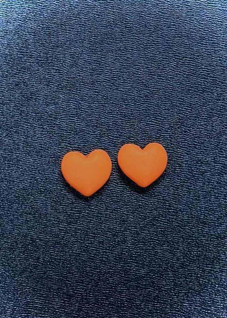 Mini Heart Cabochons