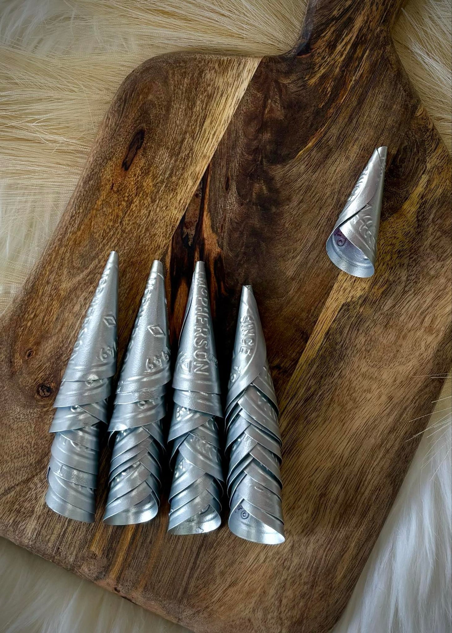 McPherson Painted Aluminum Jingle Cones