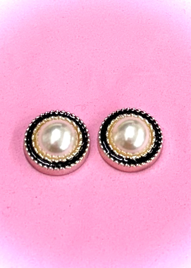 Luxe Bloom Pearl Cabochons-Small