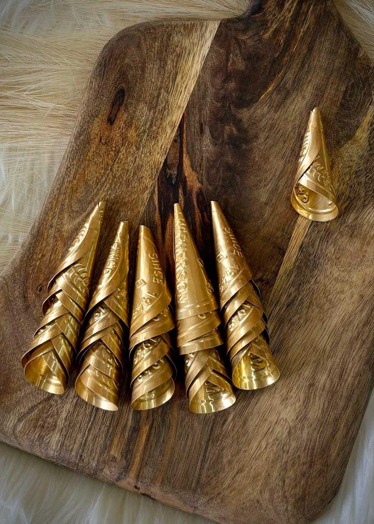 McPherson Painted Aluminum Jingle Cones