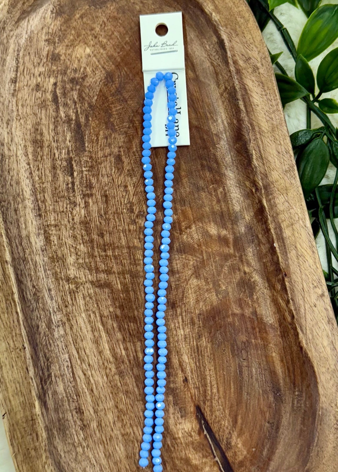 3x4mm Rondelle 2 Strands