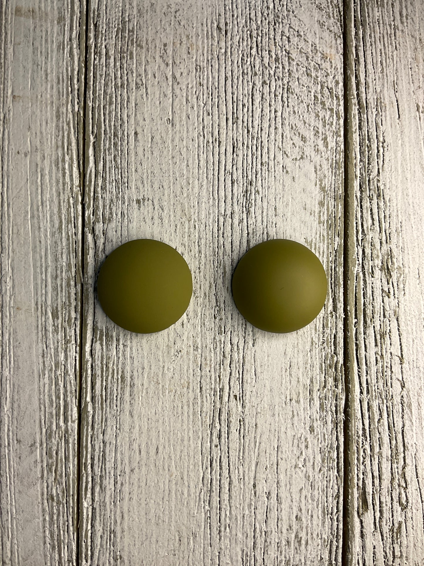 Large Circle Matte Cabochon