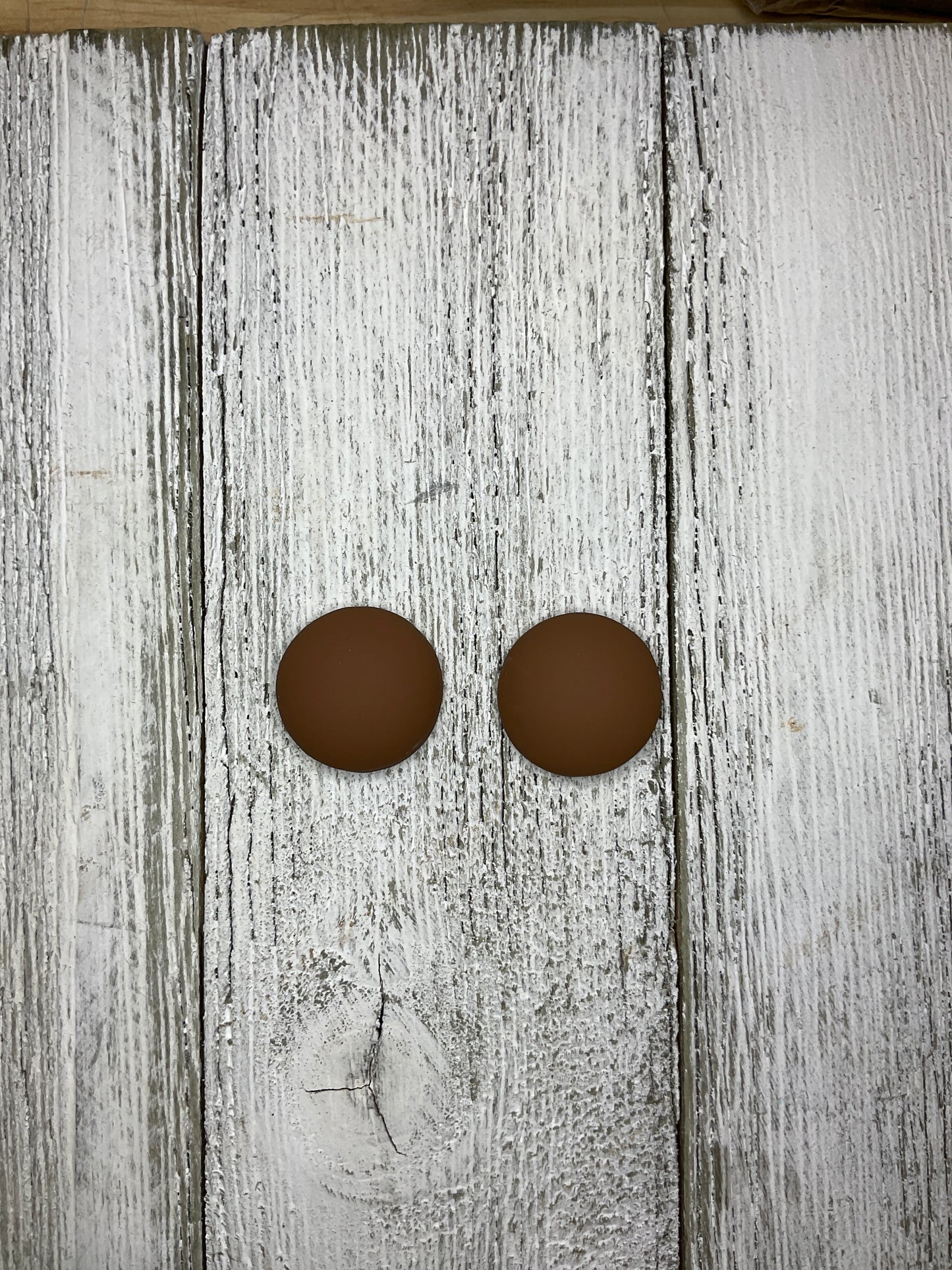 Large Circle Matte Cabochon