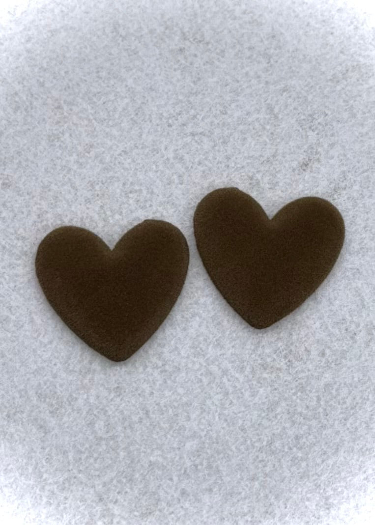 Medium Velvet Heart Cabochons