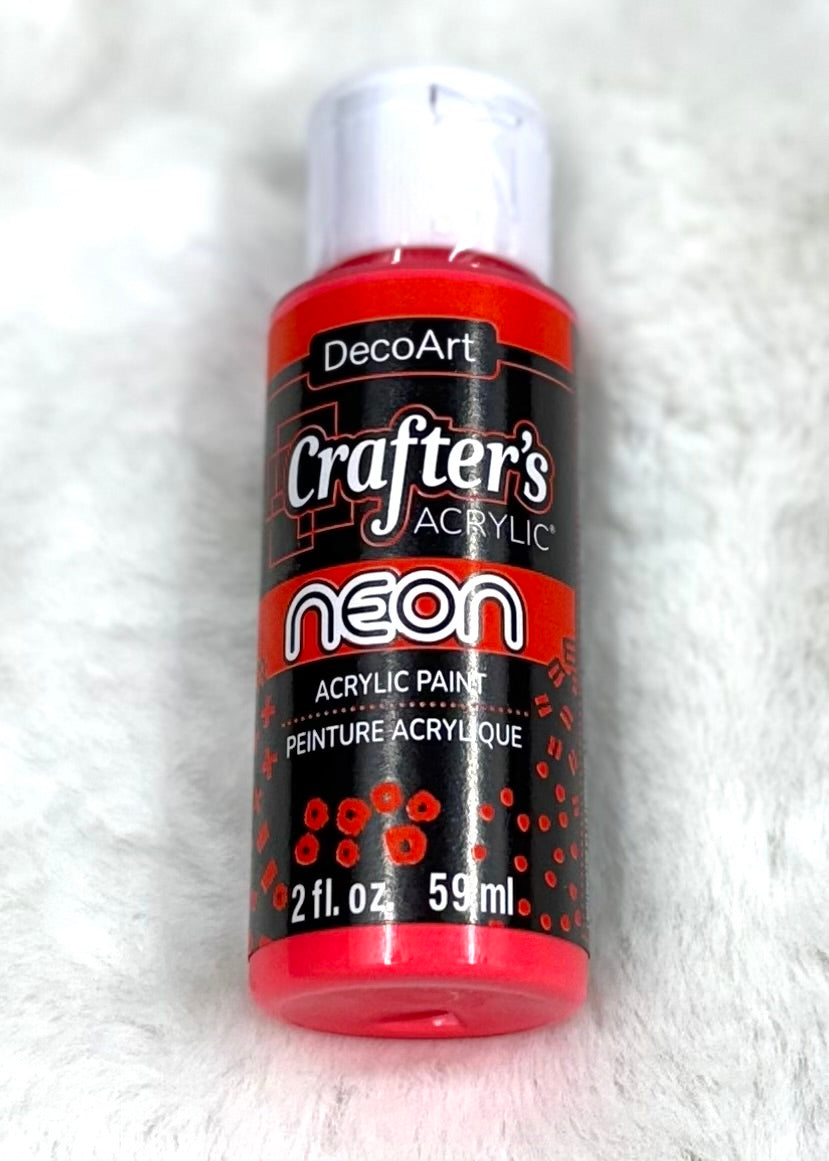 Acrylic Neon Paint Tubes