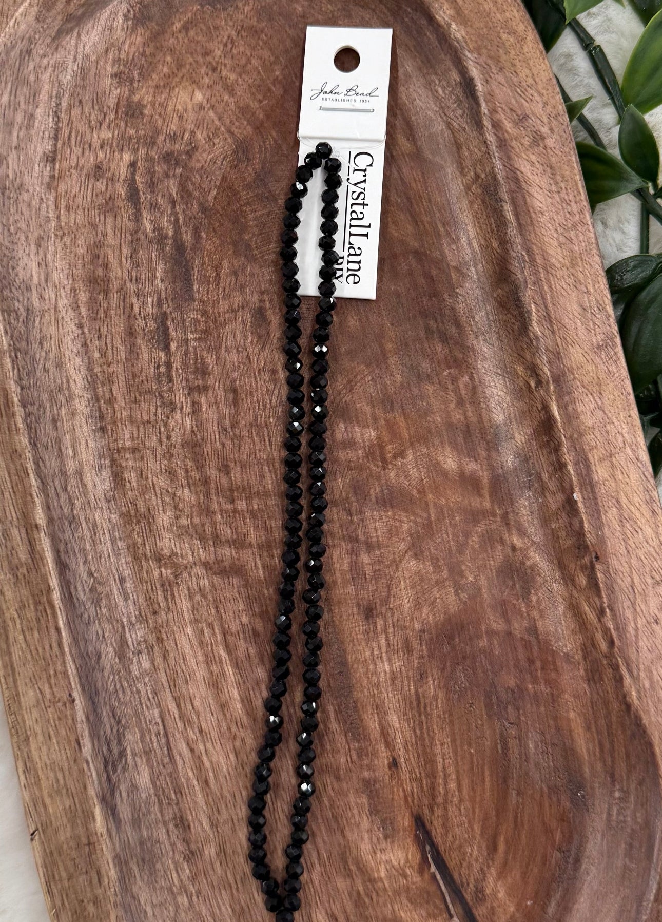 3x4mm Rondelle 2 Strands