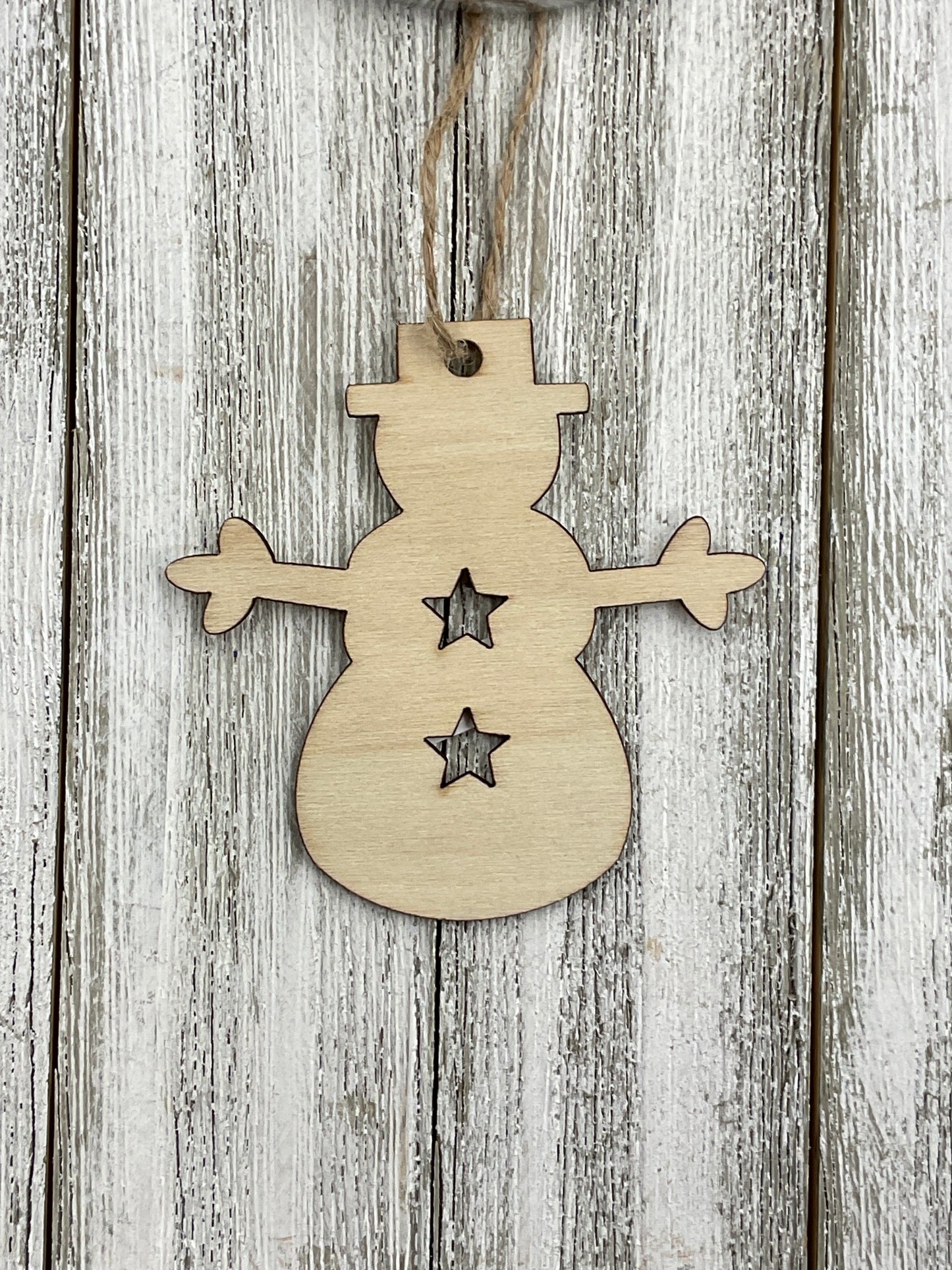 Small Wooden Christmas Ornaments