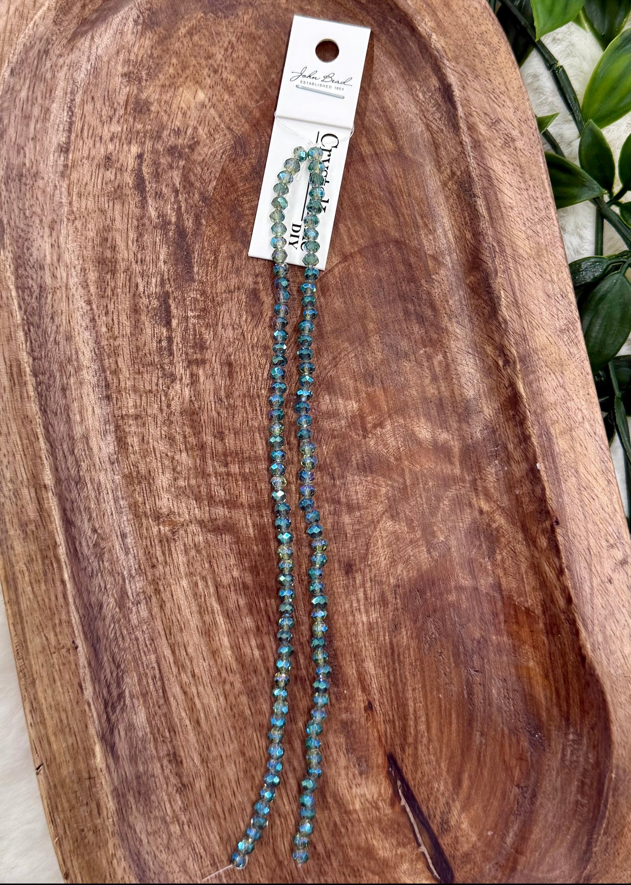 3x4mm Rondelle 2 Strands
