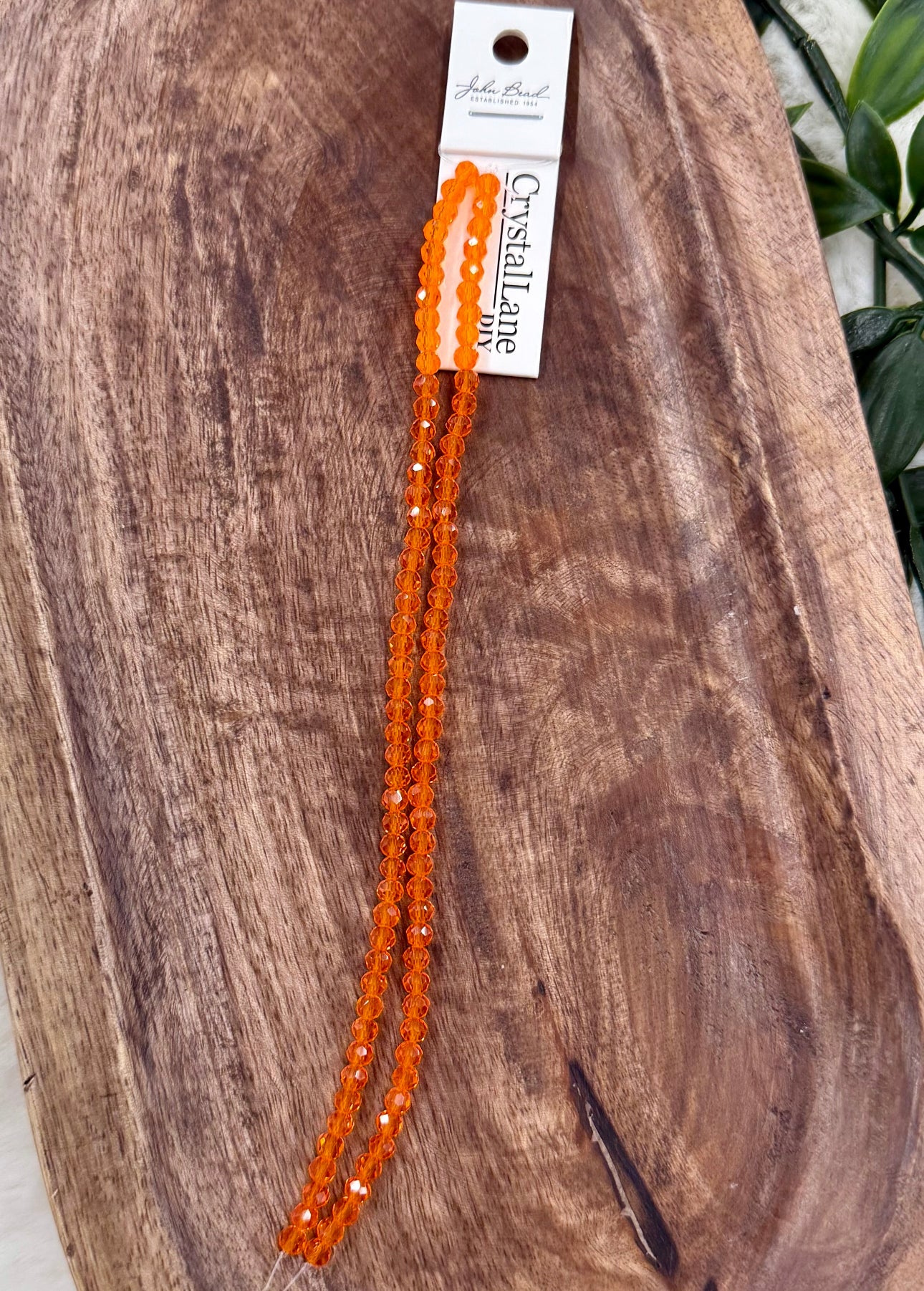3x4mm Rondelle 2 Strands