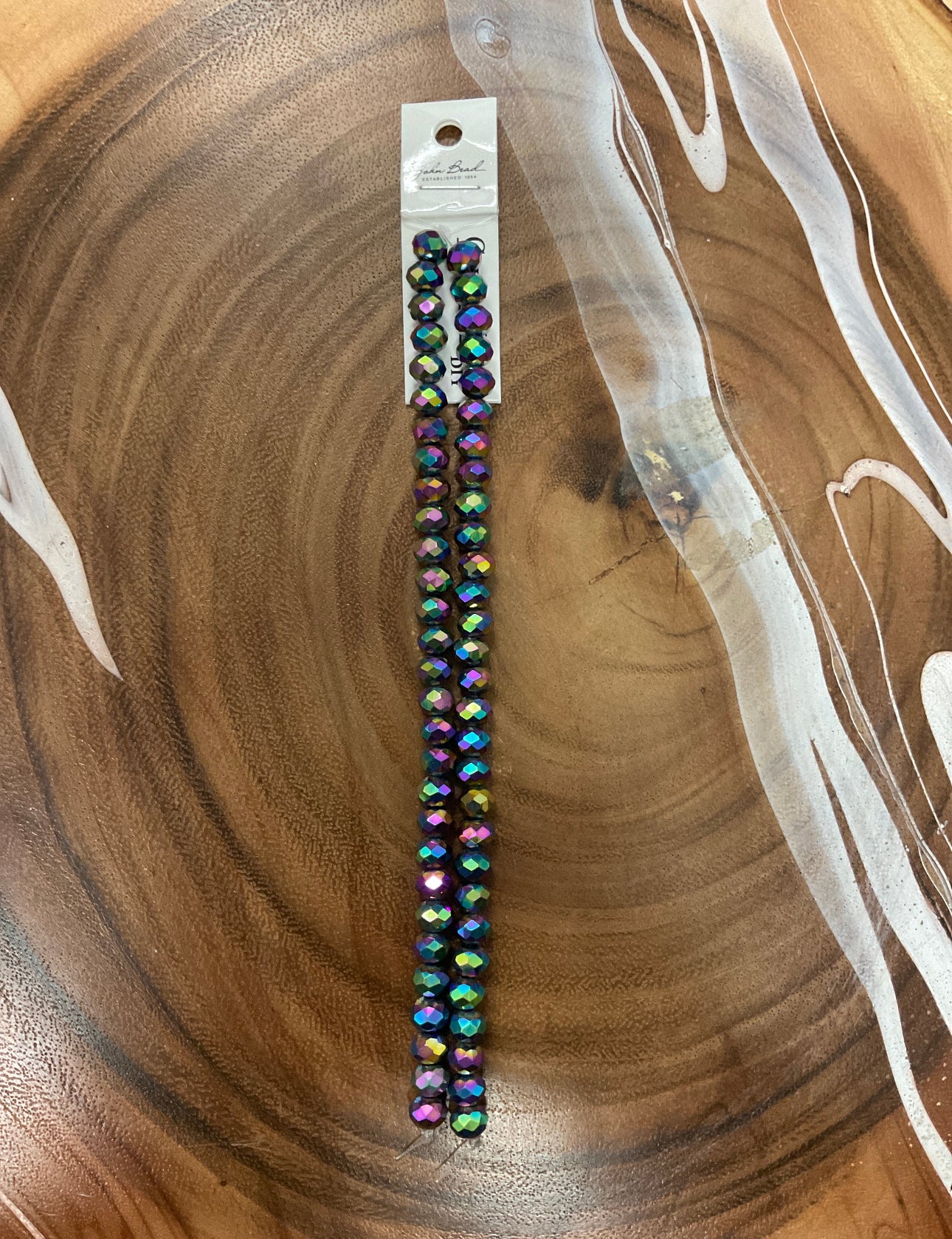 6x8mm Rondelle 2 Strands
