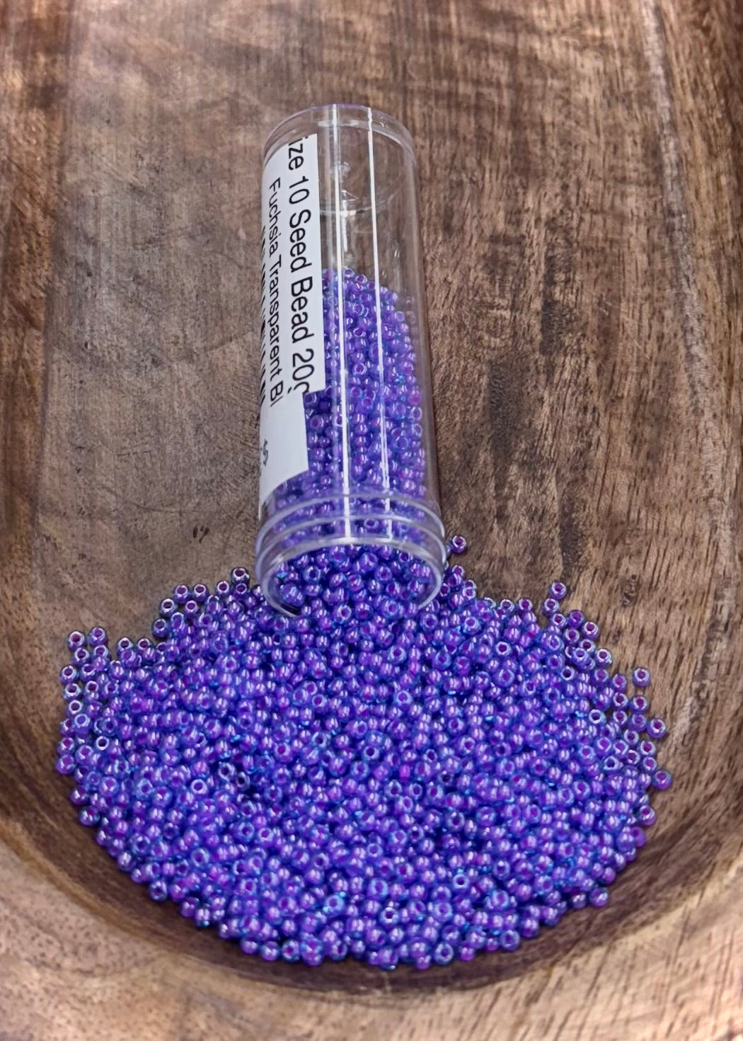 Size 10 Seed Bead 20g Vials