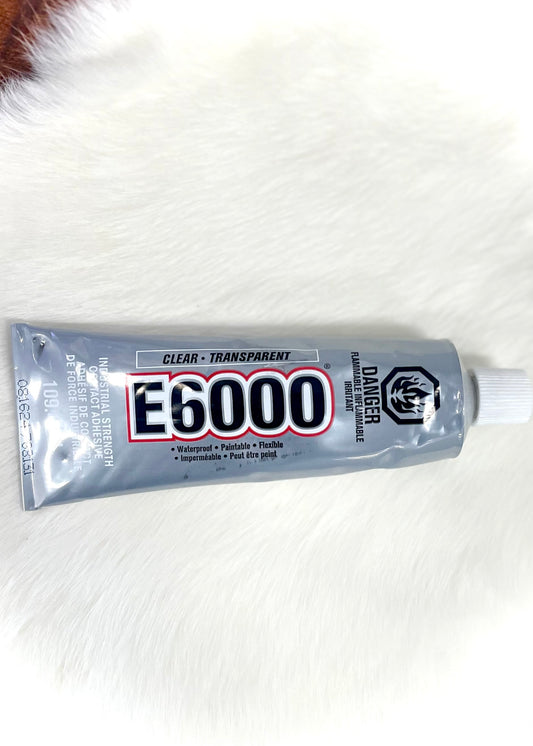 E6000 Clear Glue Tube