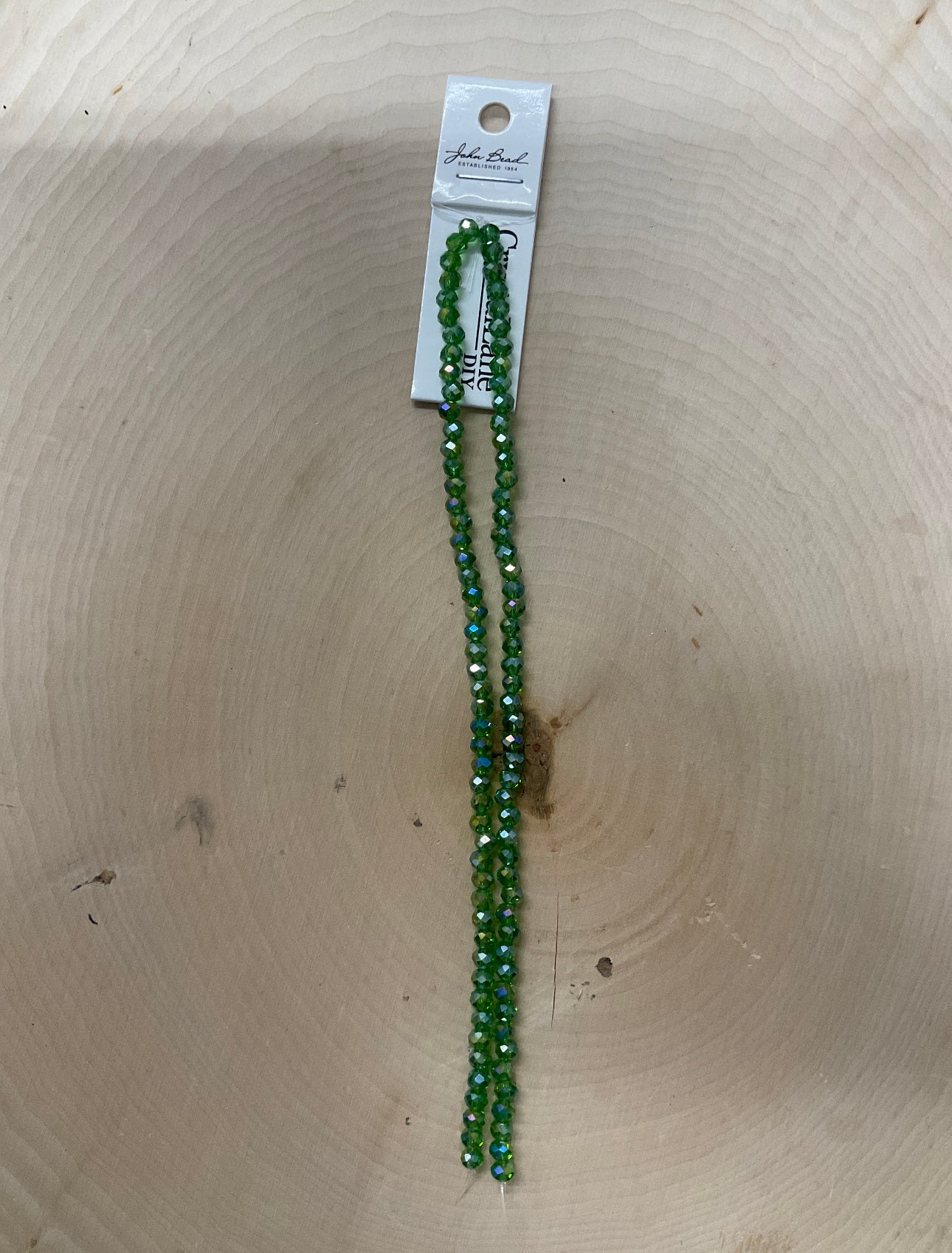3x4mm Rondelle 2 Strands