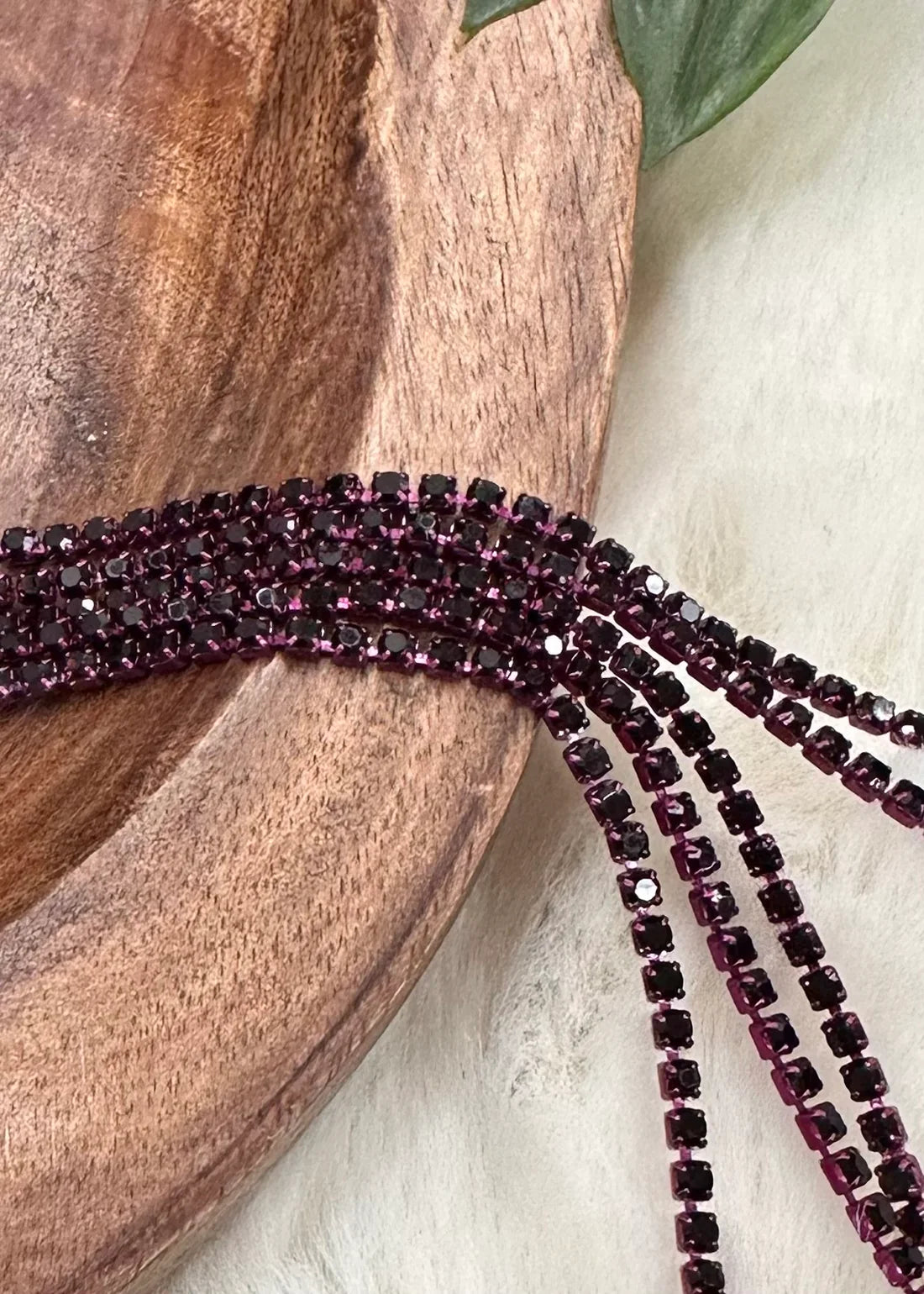 Metal Rhinestone Banding