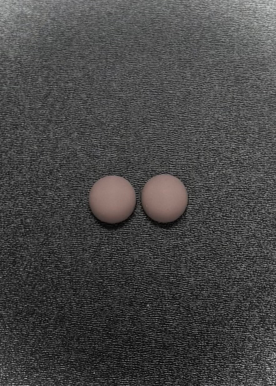 Small Matte Circle Cabochons