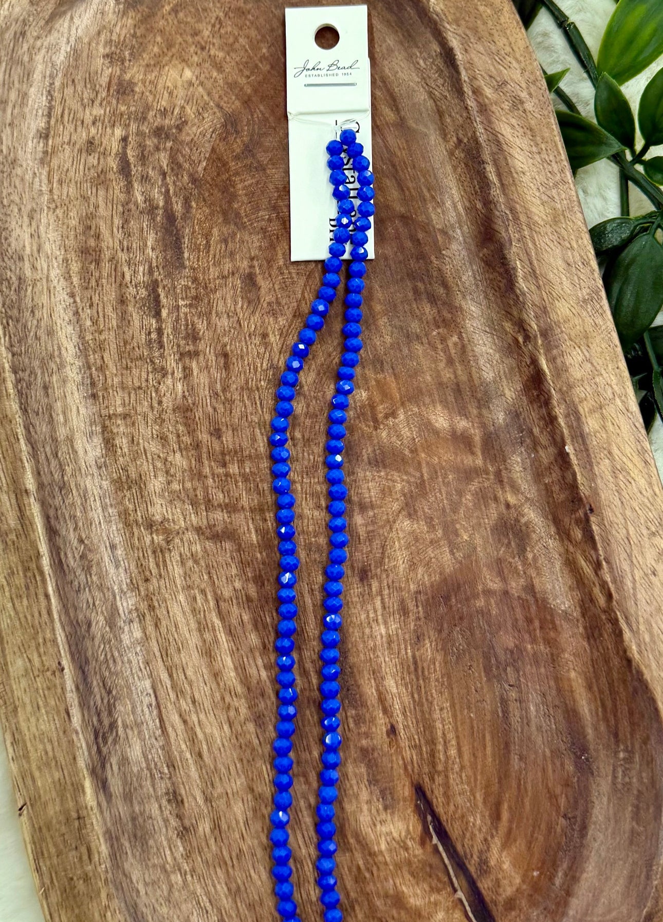 3x4mm Rondelle 2 Strands