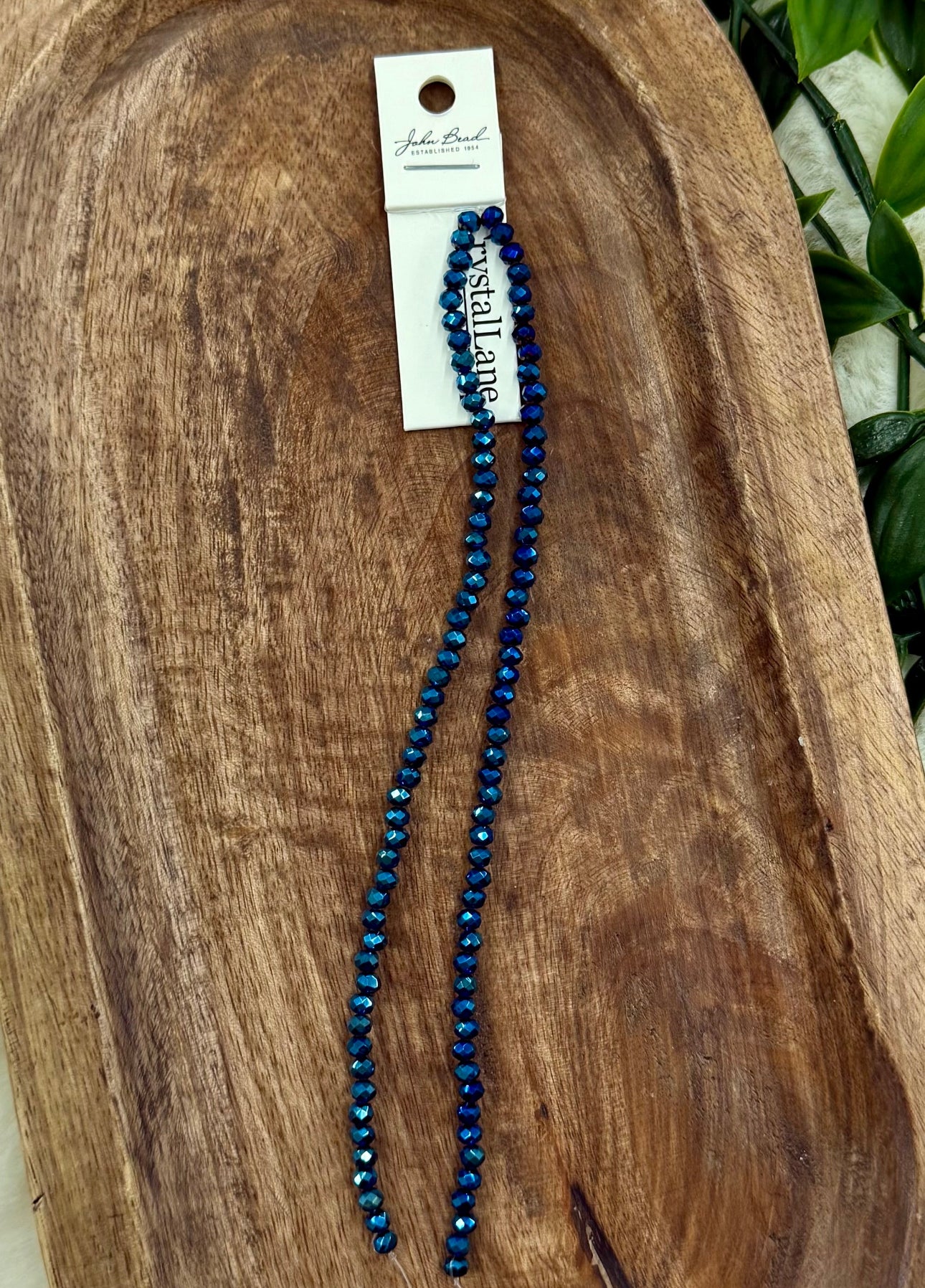 3x4mm Rondelle 2 Strands