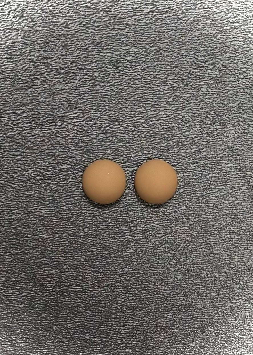 Small Matte Circle Cabochons