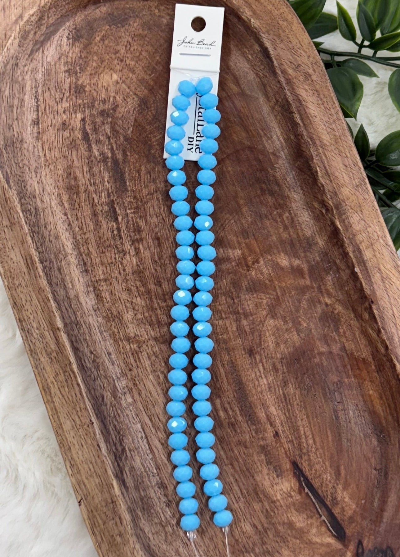 6x8mm Rondelle 2 Strands