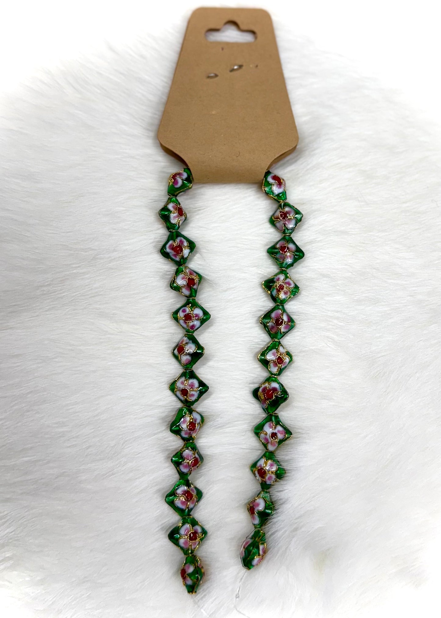 Floral Beaded Charm Strands