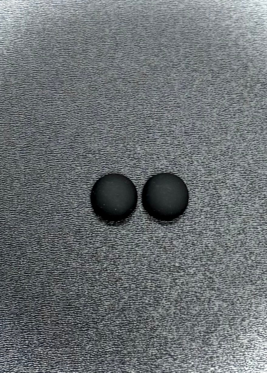 Small Matte Circle Cabochons