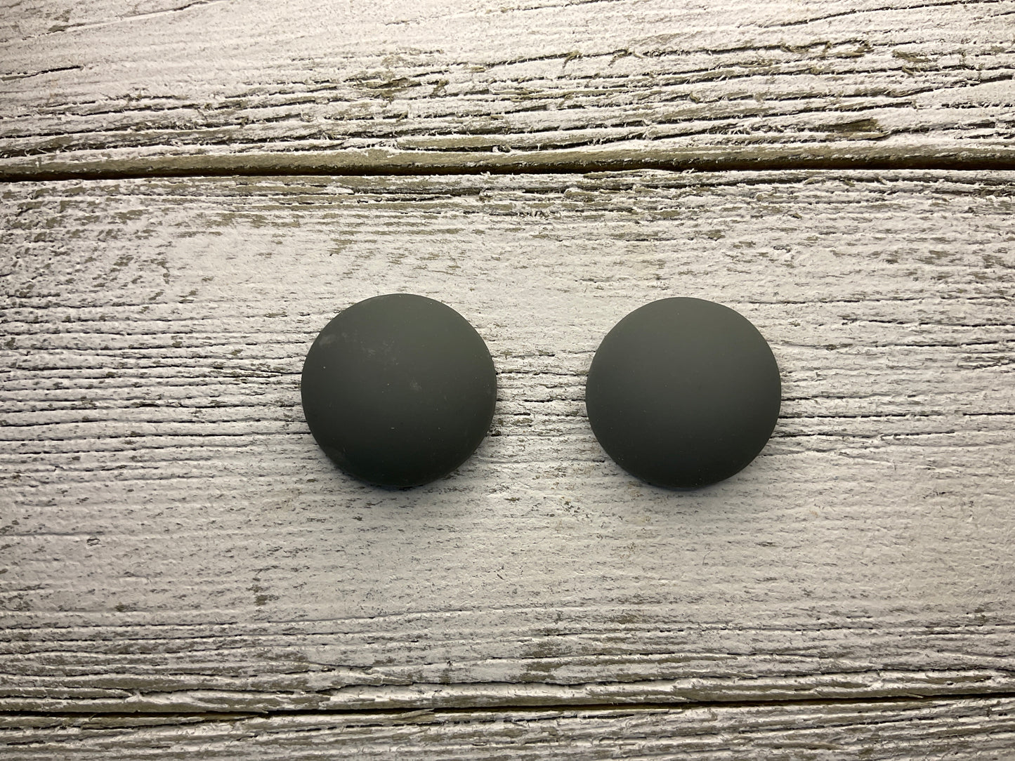 Large Circle Matte Cabochon
