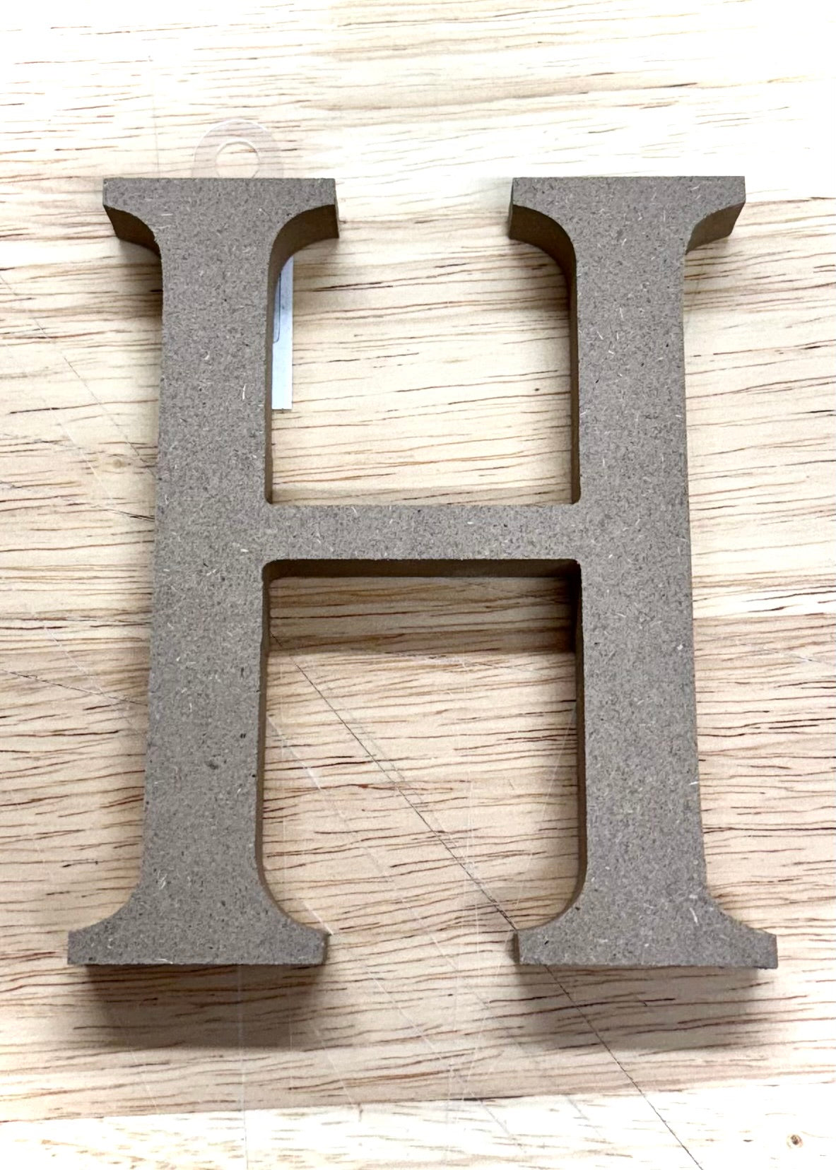Wooden Alphabet Letters
