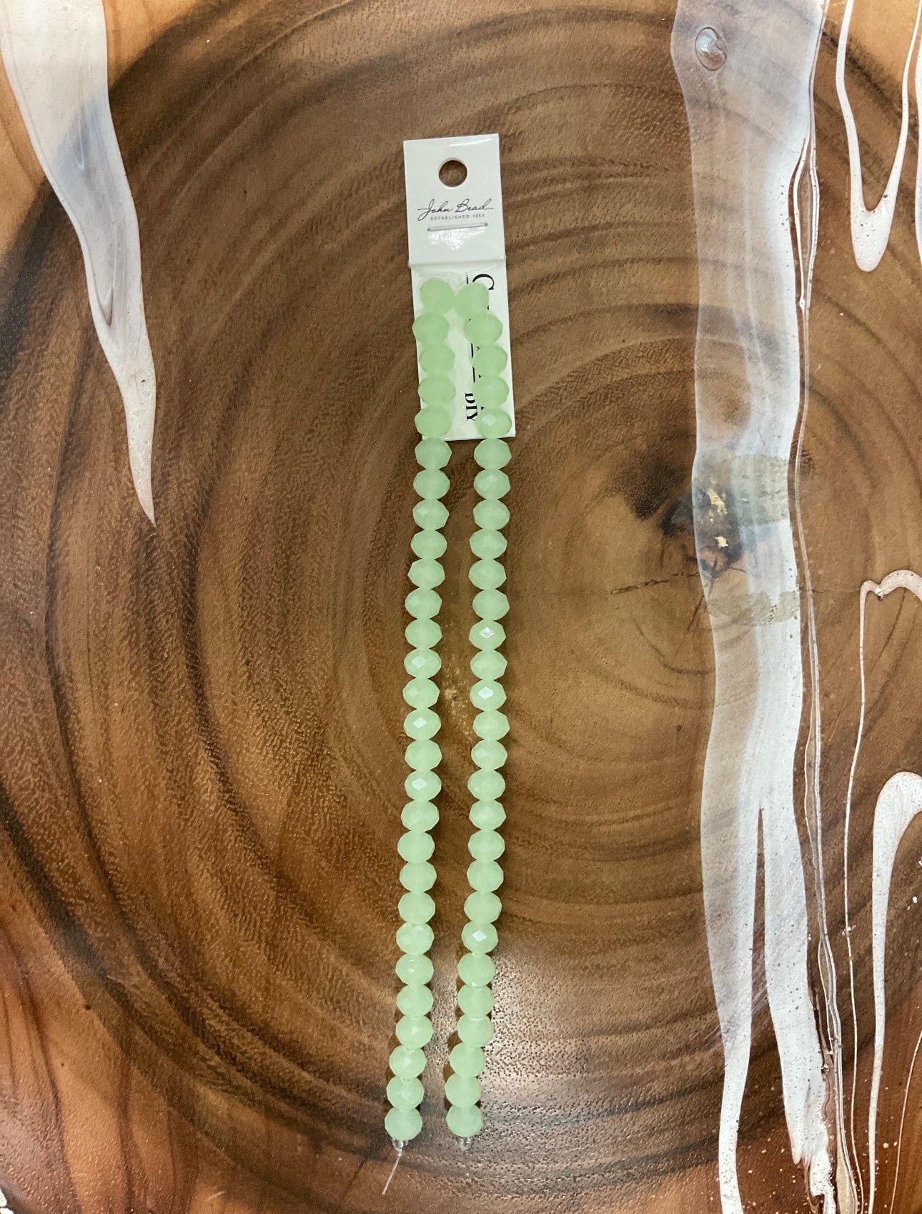 6x8mm Rondelle 2 Strands