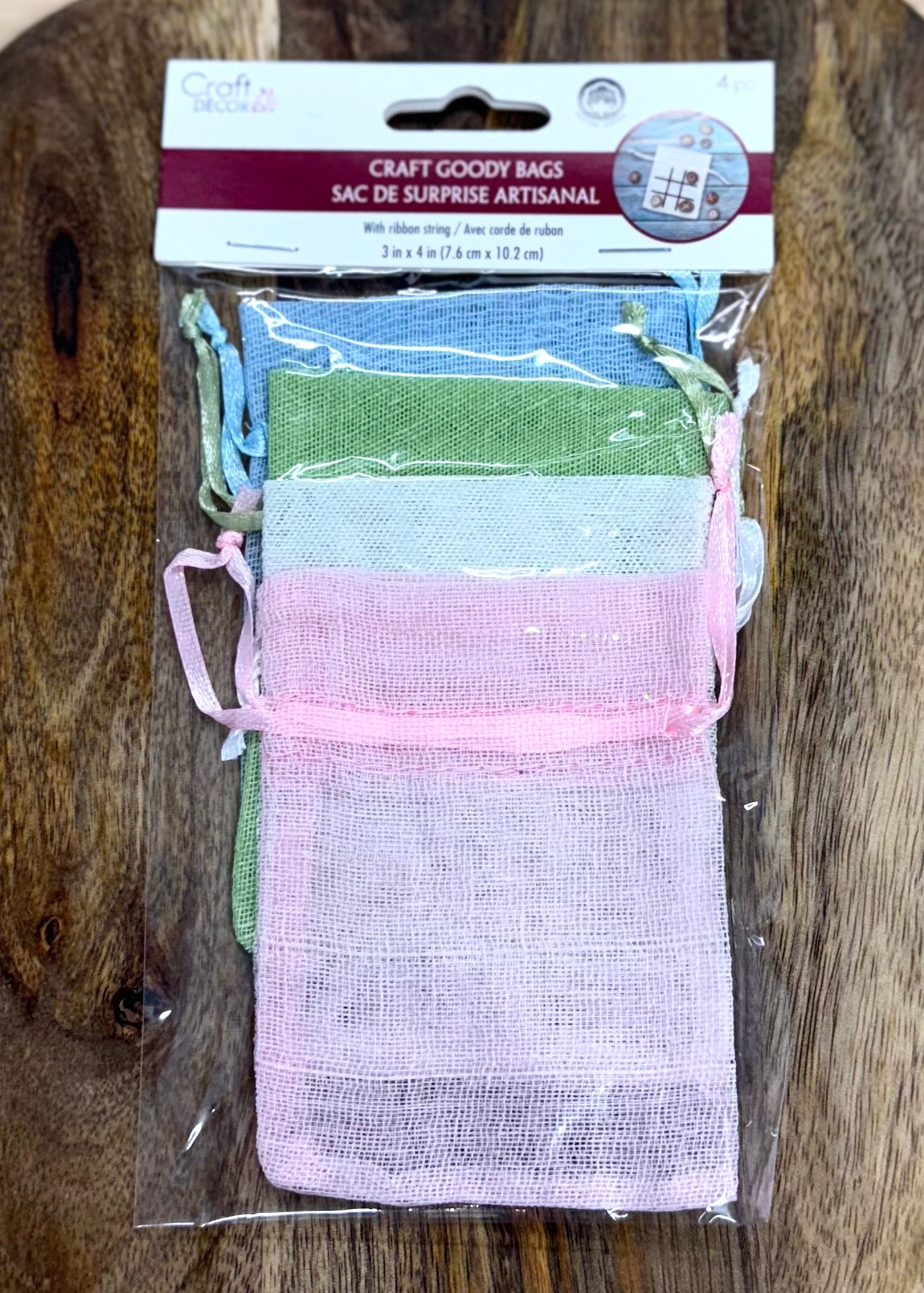 3 Piece Mesh String Bags