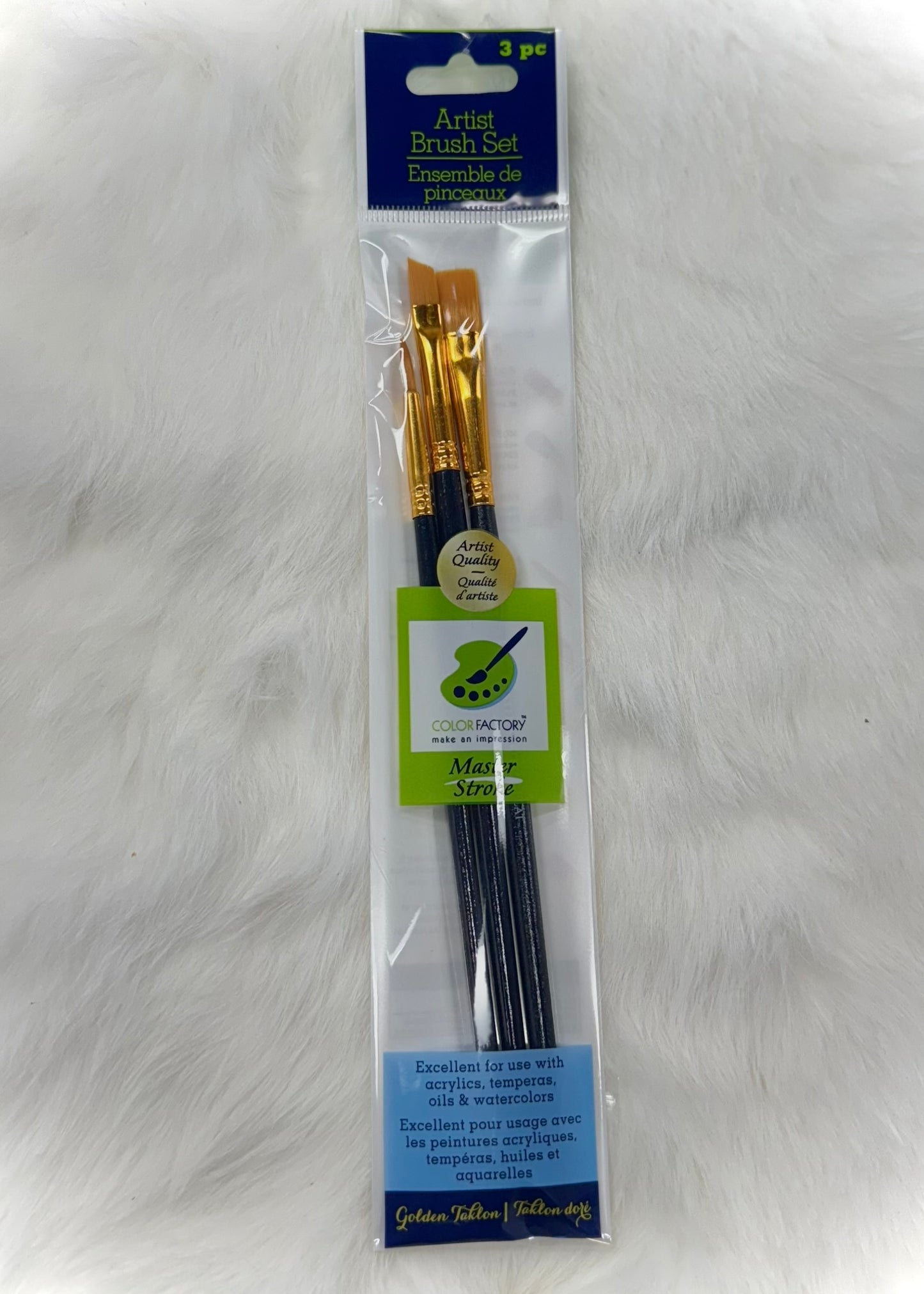 3 Piece Artist Brush Versatility 3 Set