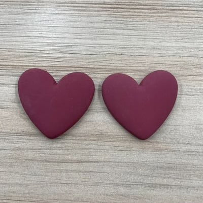 Large Heart Cabochons