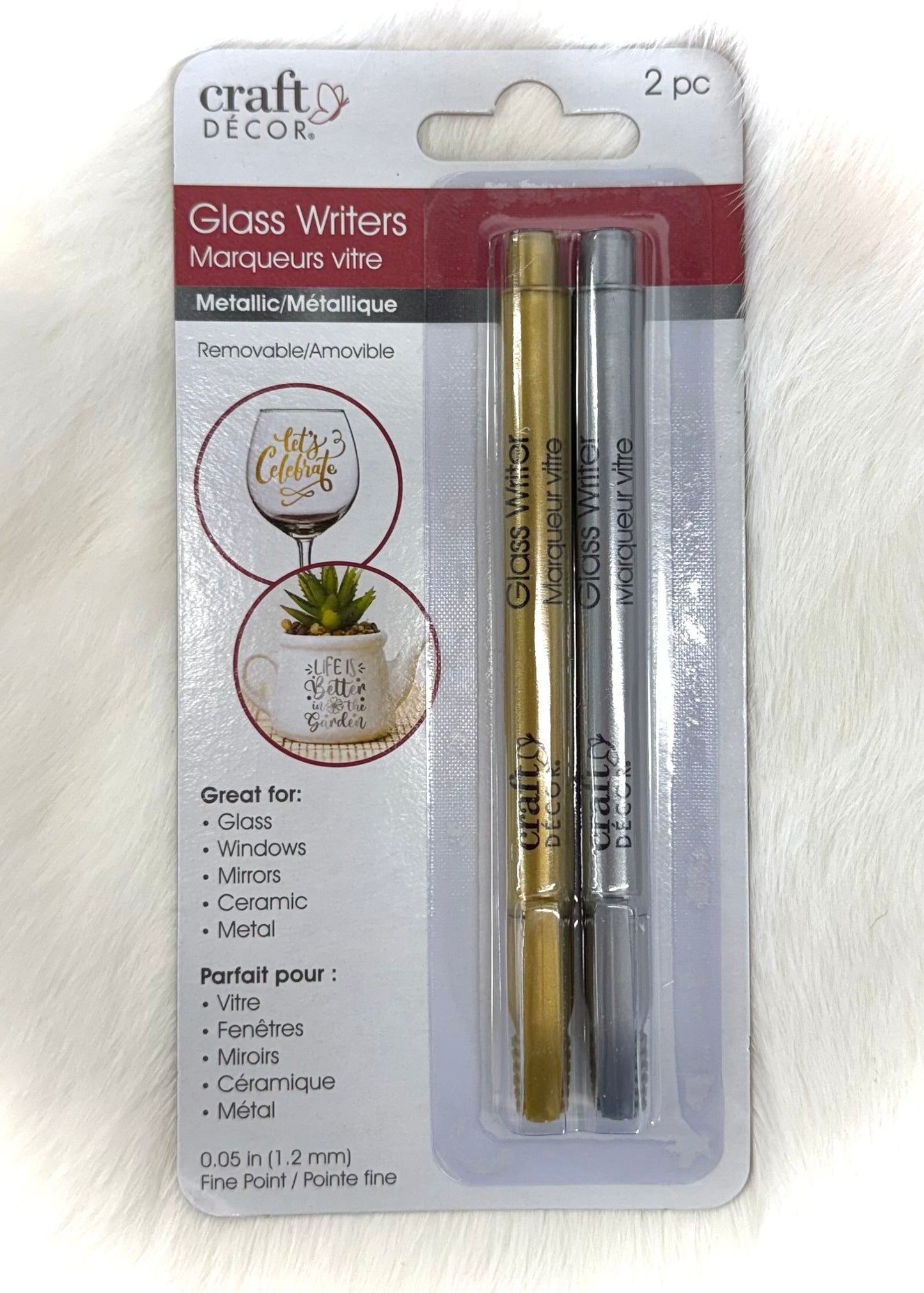 2 Pack Glass Writers