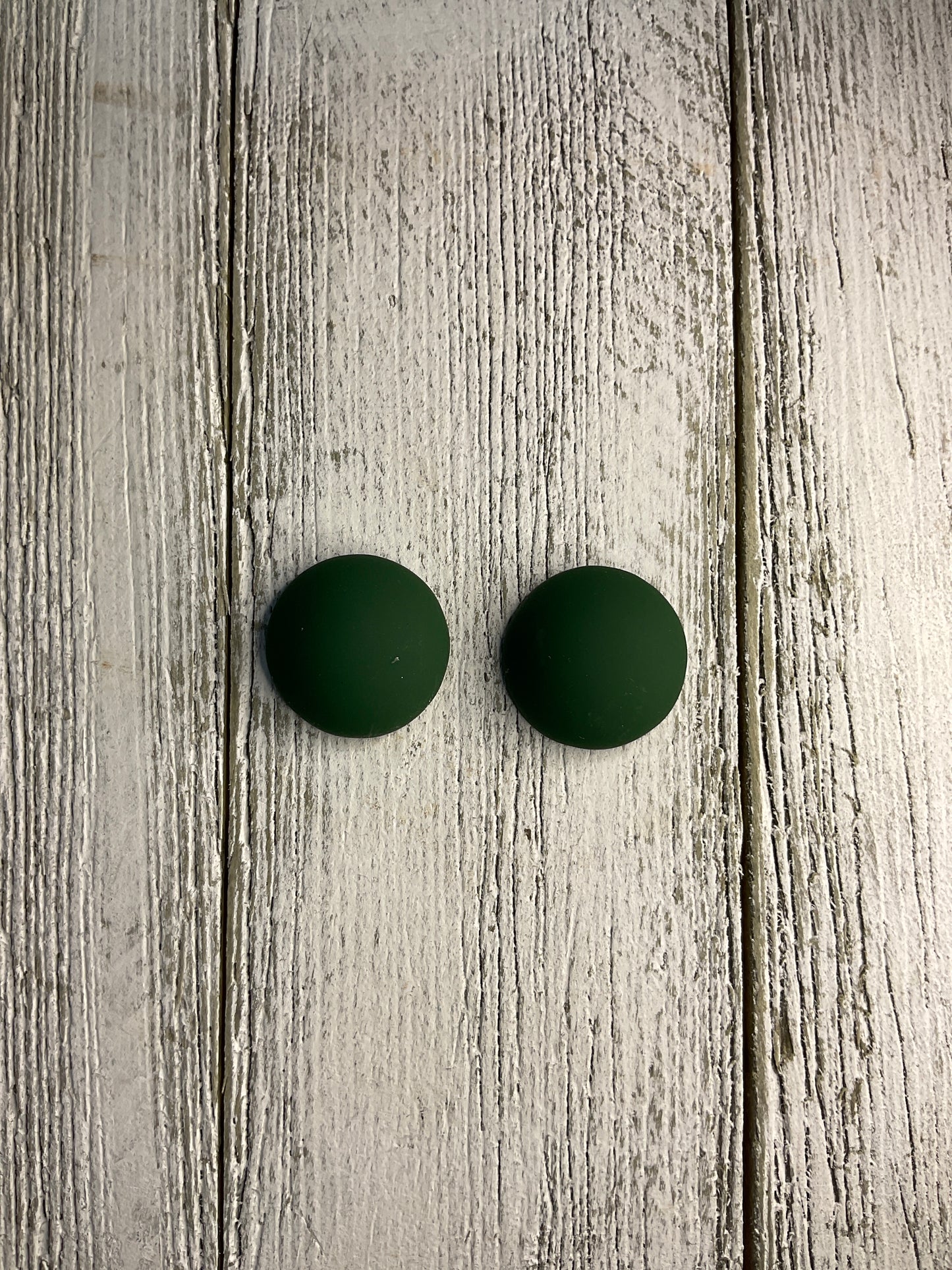 Large Circle Matte Cabochon