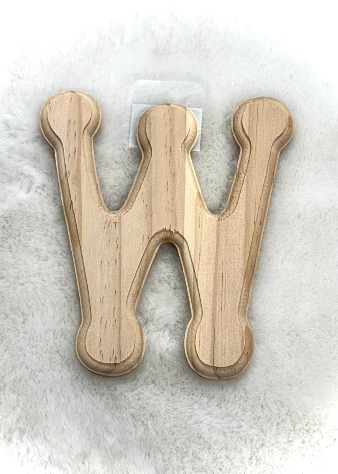 Light Wooden Alphabet Letters